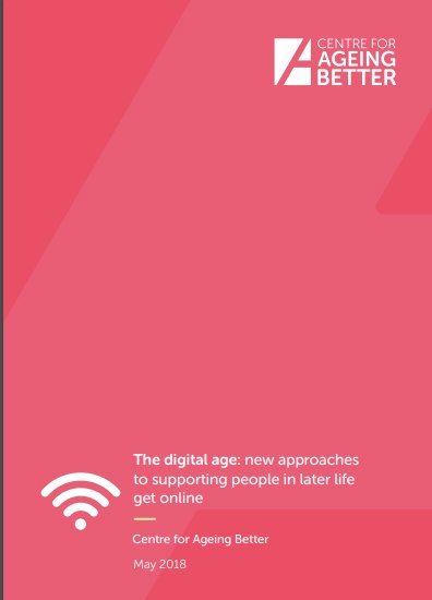 Centre for Ageing Better - New approaches to supporting people in later life report front cover