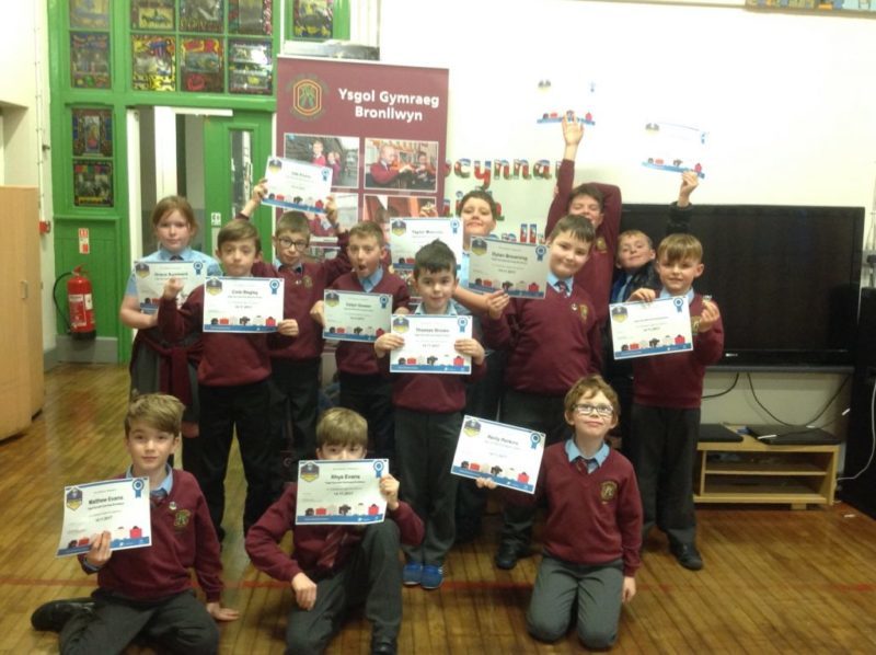 Digital Heroes proudly show their certificates