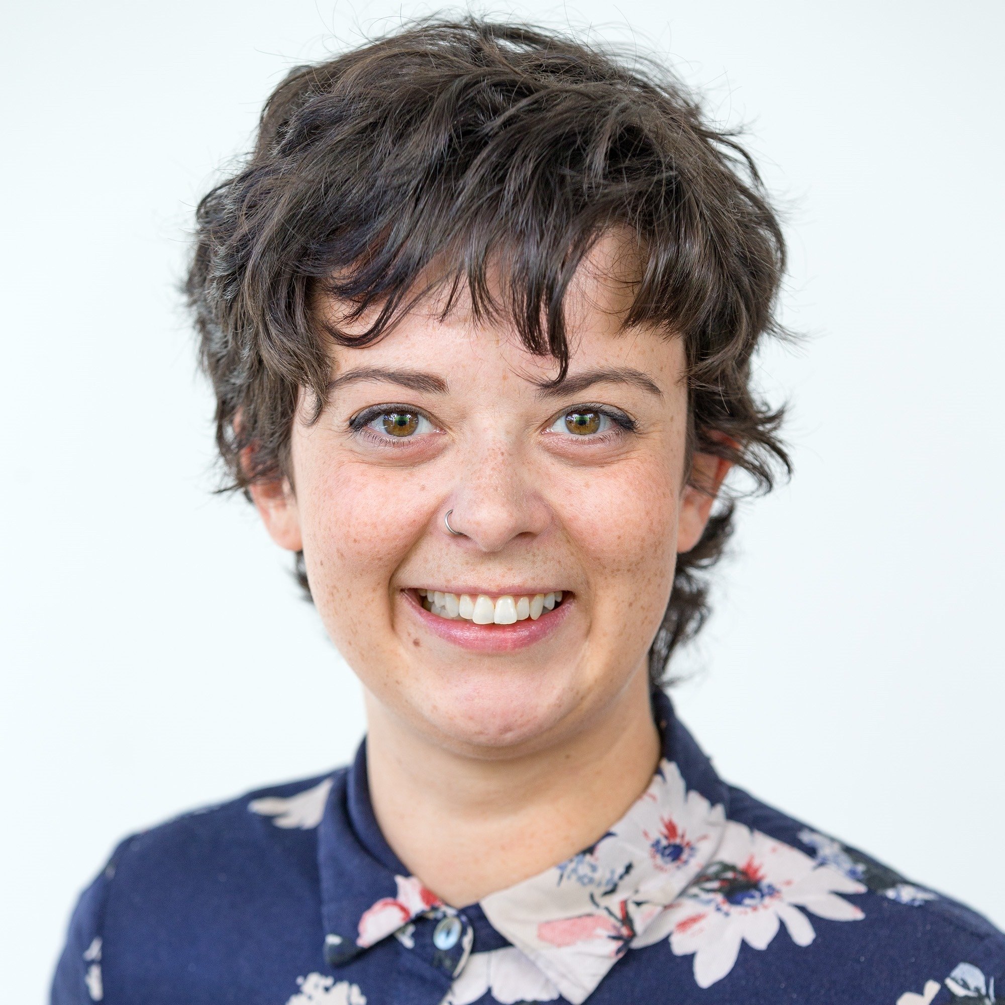 A portrait photograph of Laura Phillips of Digital Communities Wales