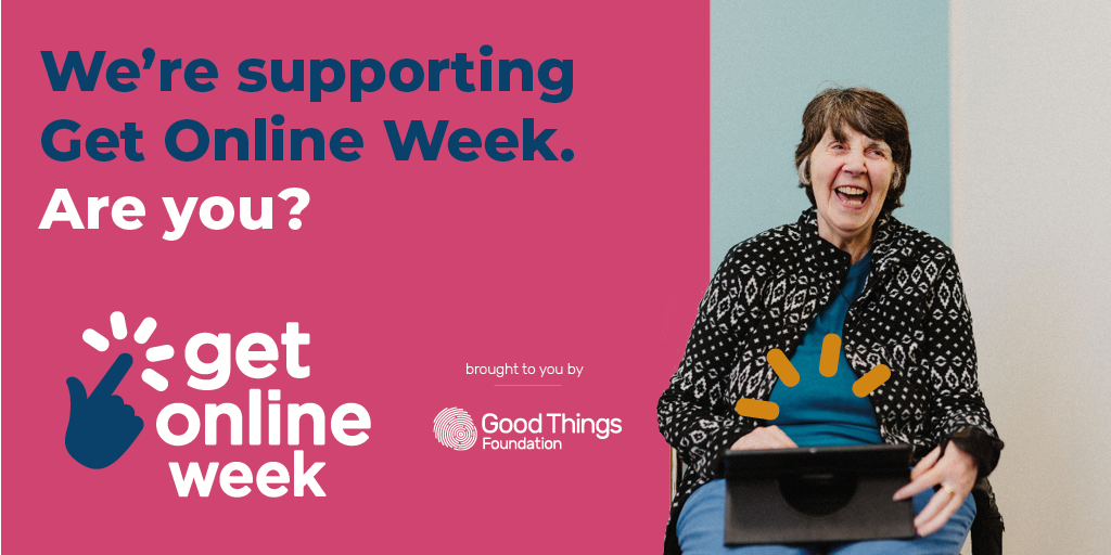 We're Supporting Get Online Week. Are you?