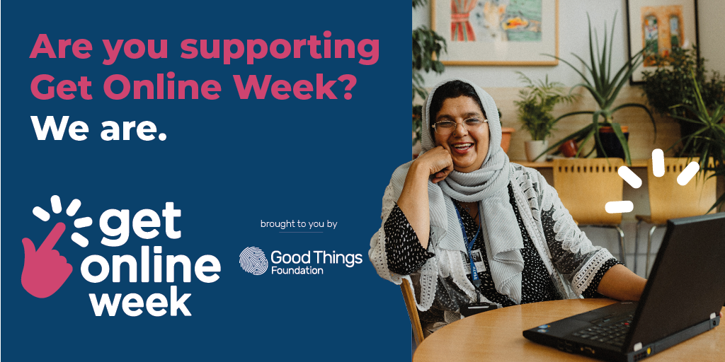 Are you supporting Get Online Week? We are.