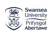 The logo of Swansea University. It reads 'Swansea University, Prifysgol Abertawe'.