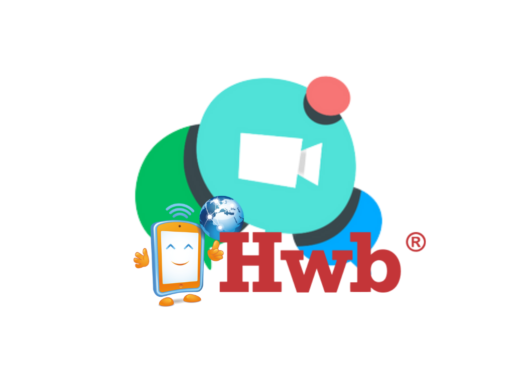A graphic image of the 'Safer Internet Day Logo', The 'Hwb' logo and the 'Safer Internet Day Film Competition' logo.