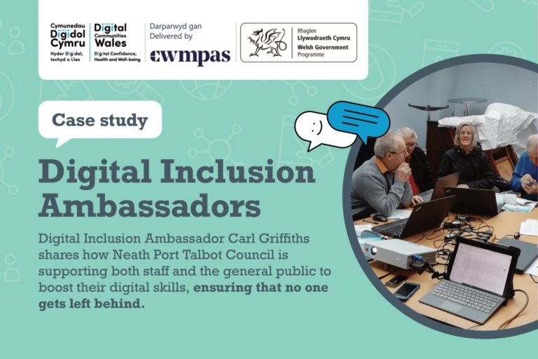 Digital Inclusion Ambassadors case study description taken from its first page