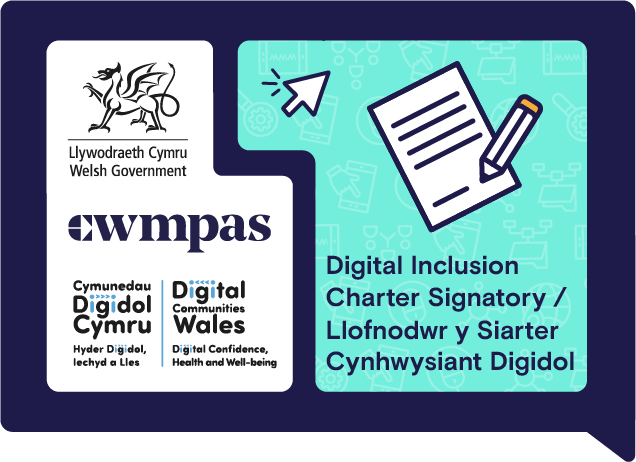 DCW Digital Inclusion Charter Signatory graphic
